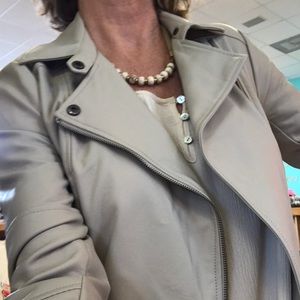 Cupcakes and Cashmere Eloy Faux Leather jacket